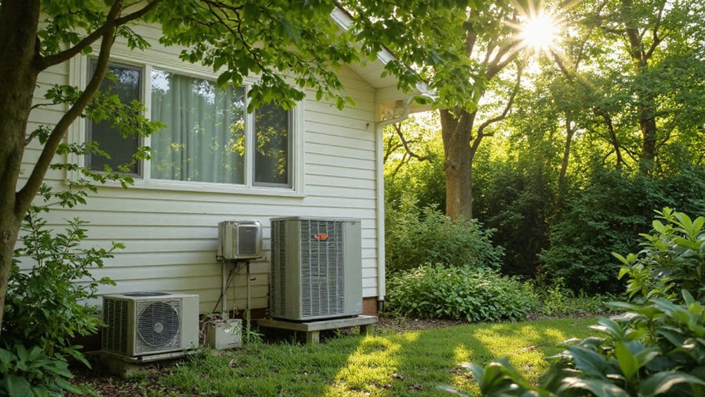 Heat pump system operating in Duncan’s moderate seasonal climate