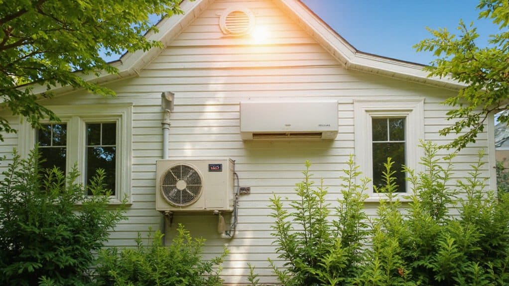 Comparison of energy use between a heat pump and a traditional air conditioner in a Duncan home